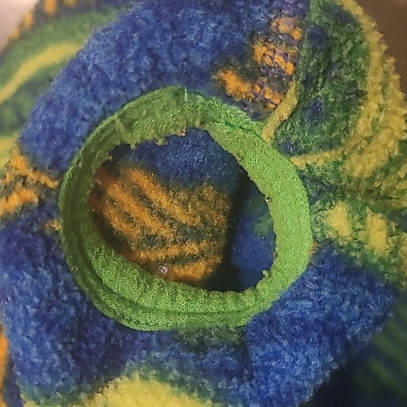 PATAGONIA FLEECE TURTLE PRINT ZIP UP HOODIE JACKET - Picture 6 of 11